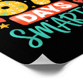 My Students Are 67 Days Smarter Funny Teacher Kids ポスター (角)