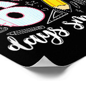 My Students Are 67 Days Smarter Funny Teacher Kids ポスター (角)