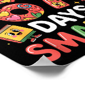 My Students Are 67 Days Smarter Funny Teacher Kids ポスター (角)