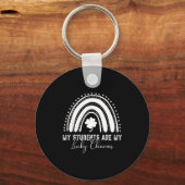 My Students Are My Lucky Charms Teacher St Patrick キーホルダー (正面)