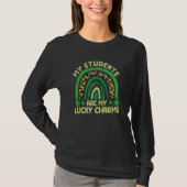 My Students Are My Lucky Charms Teacher St Patrick Tシャツ (正面)