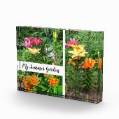 「My Summer Garden」横型ブロックPhotoblock フォトブロック (右)