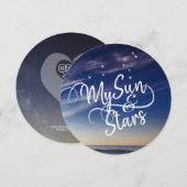 My Sun & Starsカード セーブザデート (正面/裏面)