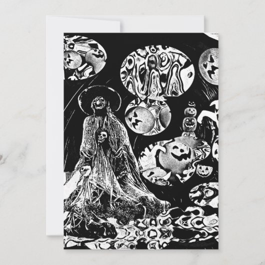 My Super Halloween 招待状 (正面)
