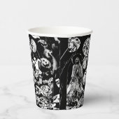My Super Halloween black and white 紙コップ (右)