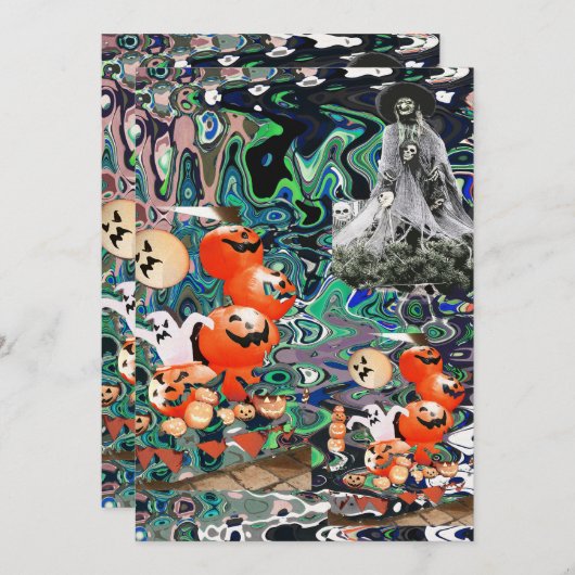 My Super Halloween V2 サンキューカード (正面/裏面)