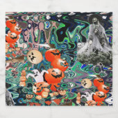 My Super Halloween V2 スパークリングワインラベル (シングルラベル)