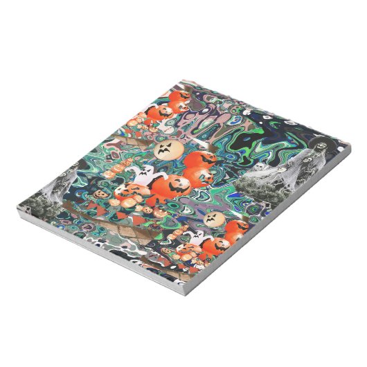 My Super Halloween V2 ノートパッド (回転)