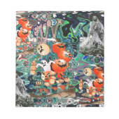 My Super Halloween V2 ノートパッド (正面)