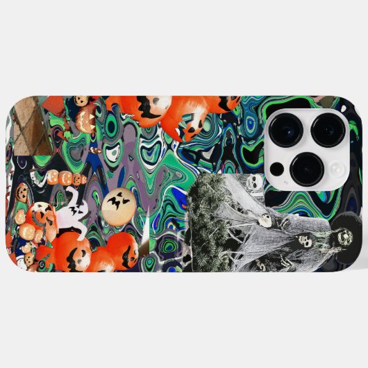 My Super Halloween V2 Case-Mate iPhoneケース (裏面 (横))