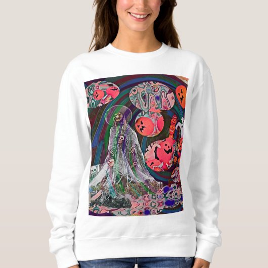 My Super Halloween V3 スウェットシャツ (正面)