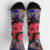 My Super Halloween V3 ソックス (上部)