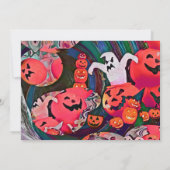 My Super Halloween V3 招待状 (裏面)