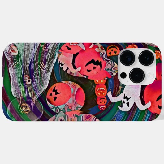 My Super Halloween V3 Case-Mate iPhoneケース (裏面 (横))