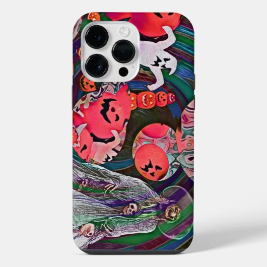 My Super Halloween V3 iPhoneケース (裏面)