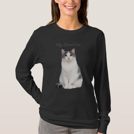 My Sweet Persian Cat Tシャツ (正面)