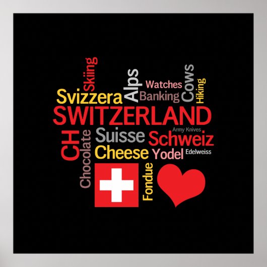 My Swiss Thingsお気に入りのポスタおもしろいー ポスター (正面)