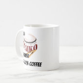 My taiko power is 90% coffee コーヒーマグカップ (正面左)