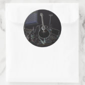 My Takamine （ステッカー大） ラウンドシール (バッグ)