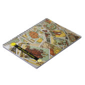 My Tarot Journal - RWS deck Sun & Moon ノートブック (左側)