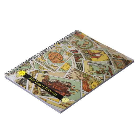 My Tarot Journal - RWS deck Sun & Moon ノートブック (左側)