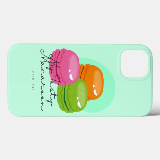 My Tasty Macaroon Phone Case Case-Mate iPhoneケース (裏面 (横))