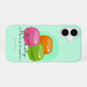 My Tasty Macaroon Phone Case iPhone 16ケース (裏面横)