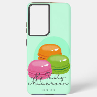My Tasty Macaroon Phone Case Samsung Galaxy S21 Ultraケース