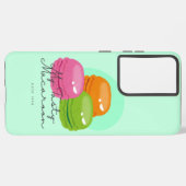 My Tasty Macaroon Phone Case Samsung Galaxyケース (裏面横)