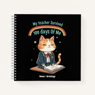 My Teacher Survived 100 Days of Me  ノートブック