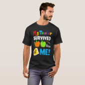 My Teacher Survived 100 Days Of Me 100th Day Party Tシャツ (正面フル)