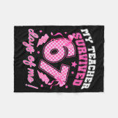 My Teacher Survived 67 Days Of Me Six Seven Meme C フリースブランケット (正面(横))