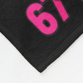 My Teacher Survived 67 Days Of School 67 Meme Dino フリースブランケット (角)