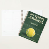 My Tennis Journal – Personal Training & Match Log プランナー手帳 (ディスプレー)