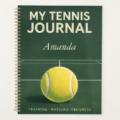 My Tennis Journal – Personal Training & Match Log プランナー手帳 (正面)