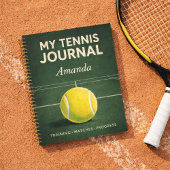 My Tennis Journal – Personal Training & Match Log プランナー手帳