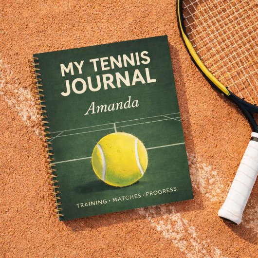 My Tennis Journal – Personal Training & Match Log プランナー手帳