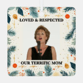 My Terrific Mom™ Ornaments (Customize It!) メタルオーナメント (裏面)