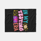 My Testing Era School先生学生Groovy Test フリースブランケット (正面(横))