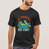 My Therapist has Paws Tシャツ (正面)