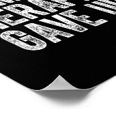 My Therast Gave Up ポスター (角)