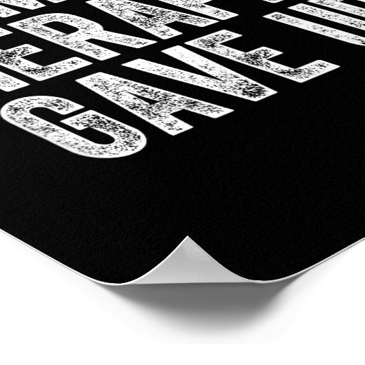 My Therast Gave Up ポスター (角)