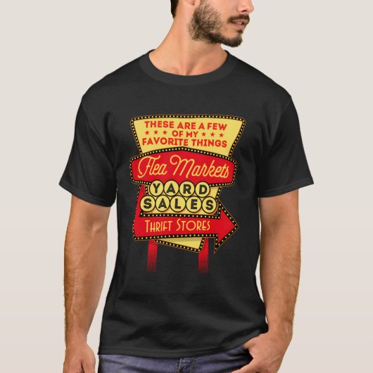 My Things お気に入りの Thrift Thrift Store Flea Mar Tシャツ (正面)