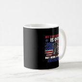 My Time In Uniform Is Over But Being Veteran Day 1 コーヒーマグカップ (正面右)