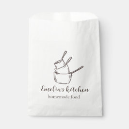 My tiny kitchen logo Sticker フェイバーバッグ