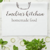 My tiny Kitchen Small Business logo キッチンタオル (折り畳み)