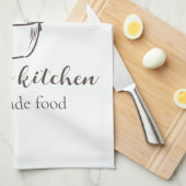 My tiny Kitchen Small Business logo キッチンタオル (四つ折り)