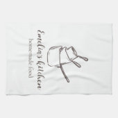 My tiny Kitchen Small Business logo キッチンタオル (横)