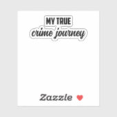 My True Crime Journey: Obsessed Fan Adventure	 シール (シート)