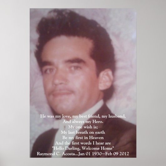 My True Love ポスター (正面)